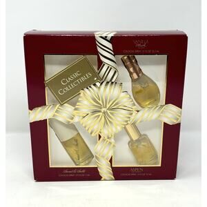 COTY INC. 3 Piece "Classic Collectibles" Cologne Sprays .33.375.33 FL OZ.